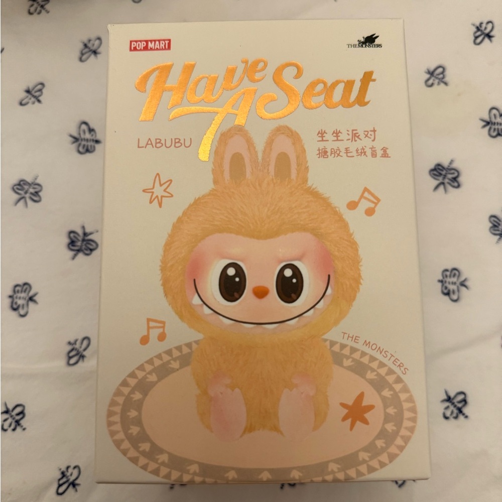 Pop Mart Labubu 'Have A Seat' Baba Figure
